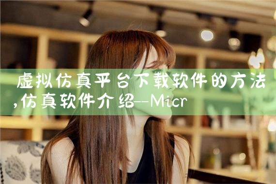 虚拟仿真平台下载软件的方法|杏吧
